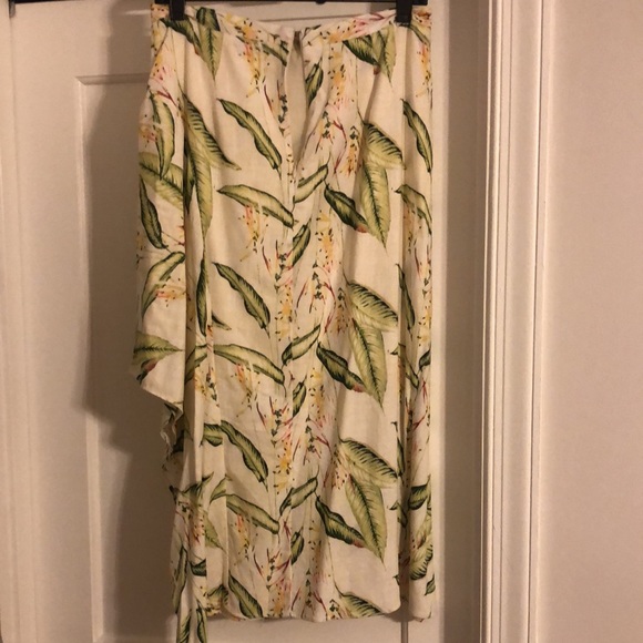 BCBGMAXAZRIA Bird of paradise skirt Size M - Picture 6 of 6